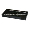 24 core rack-mounted fiber optic distribution frame,19 inch 24 core 2U fiber patch panel for FTTH network